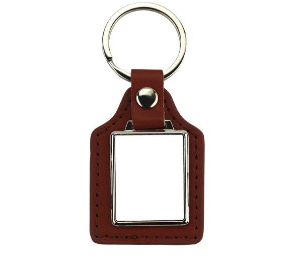 Llavero Rectangular de PU