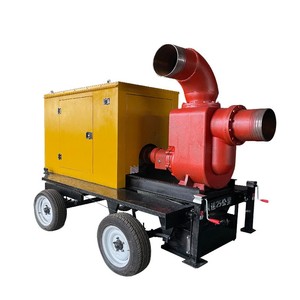 Pompe centrifuge agricole de 8 pouces, 12/22 CV, à moteur refroidi par air, pour eau propre, Inde - Product Image 2