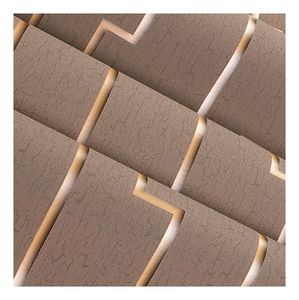 Papel de pared de gamuza de espuma 3D abstracto geométrico diseños de flores decorativas papel de pared de PVC insonorizado e ignífugo con muestra <span class=keywords><strong>gratis</strong></span> - Product Image 3