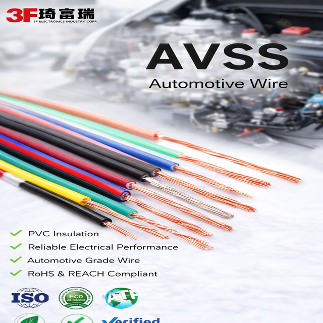 Bicolor Stranded Avss 2.0mm2 Ultra Thin Low Voltage PVC Coated Industrial Automotive Wire Cable