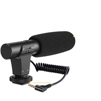 Kit de creación de Vlog de vídeo para teléfono inteligente, kit de Vlogging con micrófono de escopeta, luz LED y kit de Youtube remoto inalámbrico