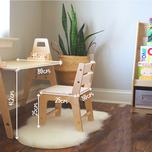 Table sensorielle en bois pour bébé et enfant en bas âge, Table de jeu avec 2 boîtes de rangement, Table d'eau sensorielle avec blocs pour enfants - Product Image 1