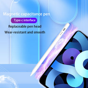 ปากกาสไตลัสแม่เหล็กสำหรับ iPad รุ่นที่ <span class=keywords><strong>9</strong></span> ขนาด <span class=keywords><strong>9</strong></span> นิ้ว สำหรับแท็บเล็ตแบบนุ่ม รองรับการวาดภาพบนพื้นผิวแบบแอคทีฟ ดีไซน์ทันสมัย ป้องกันการสัมผัสโดยฝ่ามือ ผลิตจากพลาสติก - Product Image 3