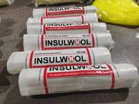 INSULWOOL Rouleau de laine de verre isolante thermique de style moderne, léger et ignifuge, pour murs/tuyaux