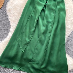 Nouvelle Robe d'été 2026 Unie Coupe Trapèze Simple Décontractée pour Femmes Vêtements Féminins Vente en Gros - Product Image 3