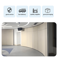 Cloison de bureau temporaire modulaire en MDF, murs amovibles, cloisonnement d'activités amovible, salle de sport, auditorium, salle de banquet