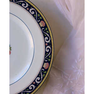 Set Six Customizable Pattern <b>Wedding</b> <b>Plates</b> Handmade Wedgwood Runnimede Decoration Dinner Dishes Crystal Glass for Events - Product Image 3