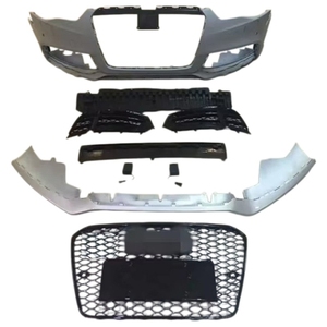 <span class=keywords><strong>Paraurti</strong></span> Anteriore Aftermarket in ABS per <span class=keywords><strong>Audi</strong></span> <span class=keywords><strong>A5</strong></span> 2012-2015 RS5 con Tutti gli Accessori (Griglia Anteriore + Labbro Anteriore) - Product Image 3