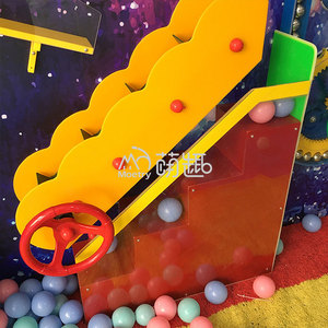 Moetry tương tác bóng tường sân chơi trong nhà không khí ống Ống trò chơi cho trẻ em củ<span class=keywords><strong>a</strong></span> Bảo tàng hoặc trường học khoa học phòng - Product Image 4