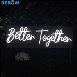Personalized LED <b>Neon</b> Letters for Wedding Proposals Engaged Couples <b>Wall</b> Decoration for Stores Parties Customized <b>Neon</b> <b>Signs</b> - Product Image 5