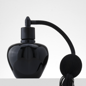 Vente en gros de 100ml de vaporisateur de parfum <span class=keywords><strong>vide</strong></span> en verre noir Design Apple avec airbag Style de luxe pour les parfums - Product Image 3