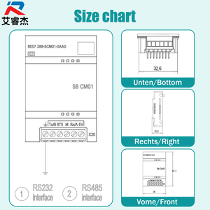 Nuevo Módulo de Comunicación Original 6ES7288-5CM01-0AA0 CM01 RS485 SIMATIC S7-200 SMART, Placa de Señales PLC, Controlador Programable - Product Image 2