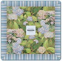 Tapis de Mahjong Série M160 Motif Floral Persan Vintage Antidérapant et Anti-bruit pour Mahjong, Poker, Domino, Jeux de Société