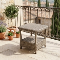 Ensemble de canapés de jardin personnalisés GSD, meubles de loisirs de style européen de luxe, ensemble de canapés de piscine avec ottoman
