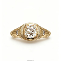 Bague de fiançailles en moissanite pour femme, style Old Europe, en argent S925, avec moissanite taille marquise VVS D, bijoux