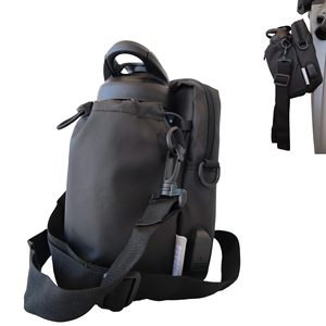 Bolsa de Gimnasio Magnética con Porta Botella de Agua, Bolsa Bandolera Impermeable con Puerto USB para Cargar el Teléfono, Bolsa Cruzada para Botellas de Viaje para Hombres y Mujeres - Product Image 1