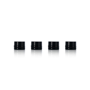 Pot en verre brun élégant avec couvercle noir pour crèmes hydratantes de nuit, crème pour le <span class=keywords><strong>visage</strong></span>, lotion, argile 100g - Product Image 5