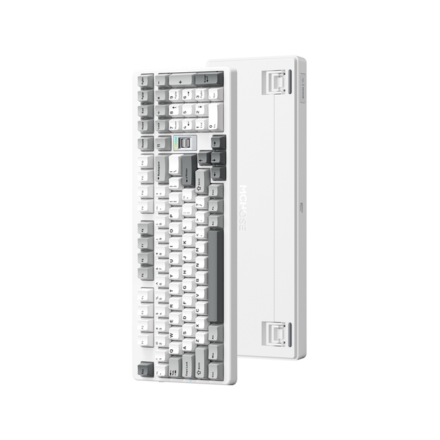 MCHOSE G98V2 Customized Mechanical Keyboard with Gasket Structure Three-mode 2.4G Wired Blue Tooth Hot-plug Gaming Office