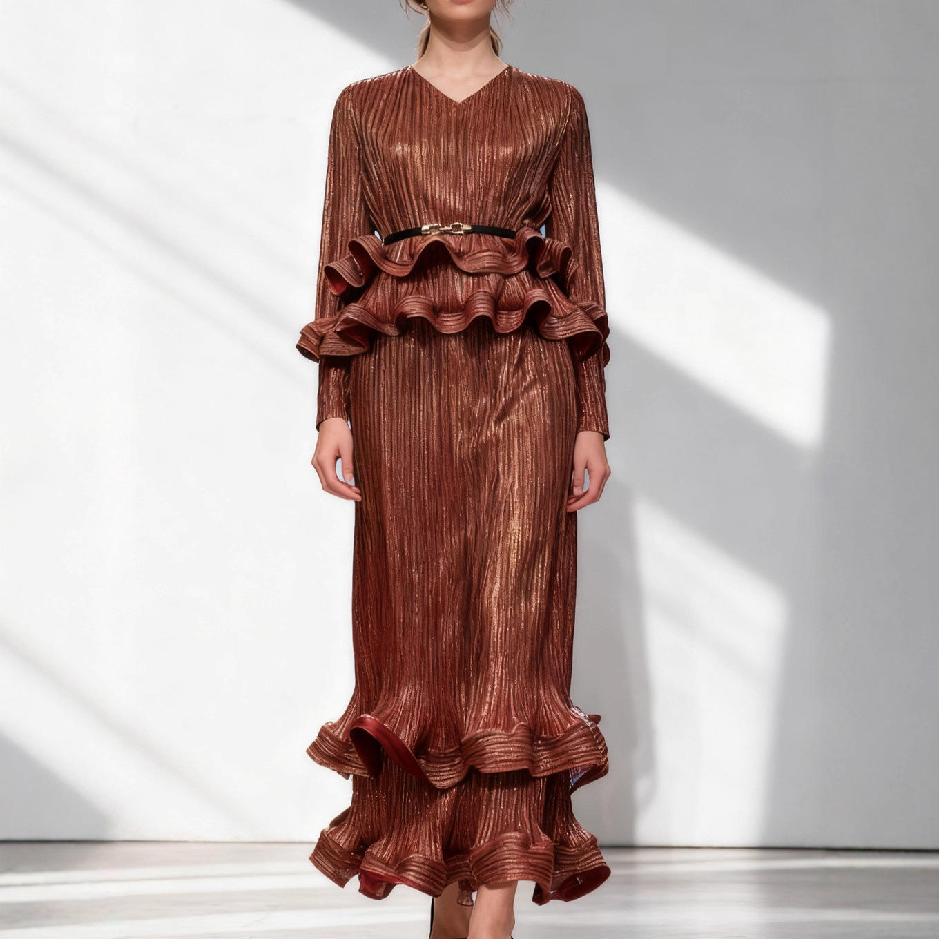 สีน้ำตาล