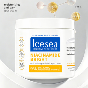 Crème <span class=keywords><strong>pour</strong></span> le corps éclaircissante à la niacinamide Icesea OEM, crème hydratante <span class=keywords><strong>anti</strong></span>-<span class=keywords><strong>taches</strong></span> avec vitamine C et beurre de karité - Product Image 1