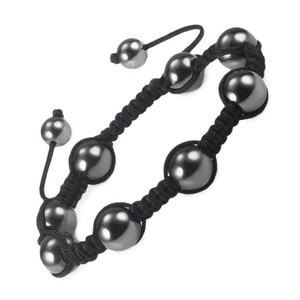 Énerginox – <span class=keywords><strong>Bracelet</strong></span> en hématite magnétique, fabriqué à la main, soulagement naturel de la <span class=keywords><strong>douleur</strong></span>, thérapie perlée, 10mm - Product Image 6