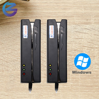 Lector de Tarjetas Magnéticas MSR900 de Tres Pistas con Software para Sistemas POS de Minoristas