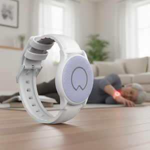 Bracelet/pendentif RF longue portée W204 compatible avec la passerelle de sécurité domestique EV-H606 et l'alarme personnelle EV-12 - Product Image 1