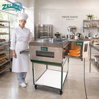 Horno Eléctrico de Pizza de Alta Capacidad y Lujo de 18 Pulgadas con Aire Caliente 3D para Pizzería y Fábrica de Alimentos Industrial