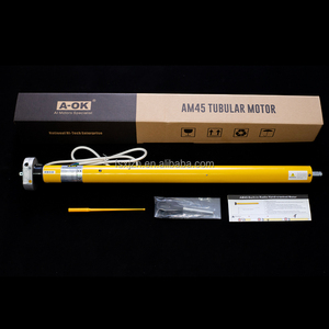 Nueva llegada AM45 Tubular <span class=keywords><strong>Motor</strong></span> uso parasol cortina enrollable ventana <span class=keywords><strong>puerta</strong></span> de <span class=keywords><strong>garaje</strong></span> cortina Romana - Product Image 1