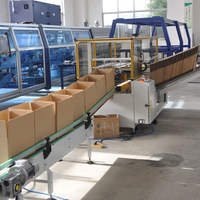 Machine d'emballage automatique pour sachets, biberons, bouteilles, cartons, fabricant d'usine