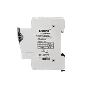 נתיך <span class=keywords><strong>DC</strong></span> סולארי איכותי <span class=keywords><strong>1000V</strong></span> 32A 10x38 עם מחזיק נתיך PA6+30%GF בעל יכולת ניתוק מהירה וקיבולת ניתוק גבוהה - Product Image 4