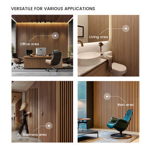 Pannello murale impermeabile di alta qualità materiale Wpc decorazione decorazione decorazione di alta qualità di colore e dimensioni personalizzate - Product Image 3