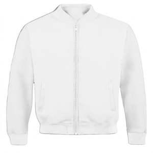 Nouvelle mode 2021, hiver, design personnalisé, fermeture éclair, tricoté, col rond, manches longues, séchage rapide, coupe-vent, anti-rides, 100% coton, pour homme - Product Image 1