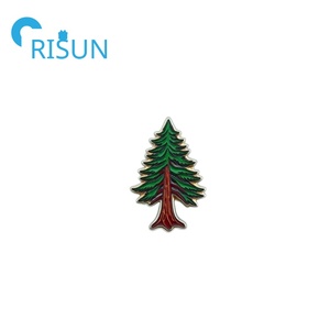 Factory Metal Custom Soft Hard Enamel <strong>Redwood</strong> National Park Pins Brooches Evergreen Sequoia <strong>Redwood</strong> Tree Jewelry Lapel Pin Badge - Product Image 4
