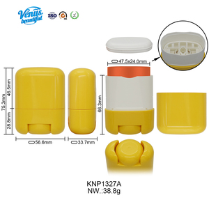 Tái chế kem chống nắng Contour Stick container bơm lại khử mùi Stick 35 gam Kem chống nắng Stick bao bì - Product Image 2