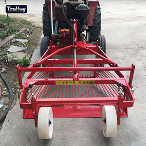 Nuevo Modelo de Cosechadora de Montaje Frontal, para Reducir el Daño a las <span class=keywords><strong>Ruedas</strong></span> al Cultivo de Ajo, <span class=keywords><strong>con</strong></span> Rodillos de Transporte Suave y Vibración para Descompactación - Product Image 1