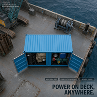 Groupe électrogène diesel 90 KVA, groupe électrogène de secours à haute performance avec support anti-vibration pour hôtel