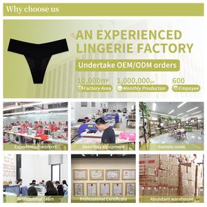 Aiermei proveedor venta al por mayor logotipo personalizado ultra fino de secado rápido sin costuras Tangas De Mujer Tanga ropa interior Mujer Tangas y G <span class=keywords><strong>String</strong></span> - Product Image 5