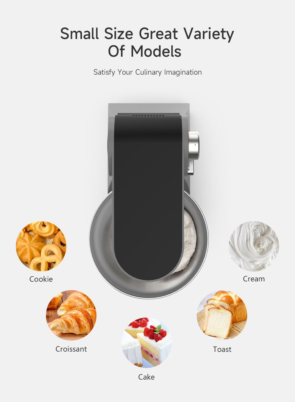 3 in 1 Pastry Stand Food Mixer Household 1200W Kitchen Stand Bread Spiral Dough Mixers Cake Electric Food Mixers With Blender