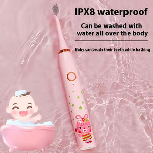 Brosse à dents électrique sonique pour enfants, motif dessin animé, mignonne, douce, étanche IPX8, pour le nettoyage des dents - Vente en gros - Product Image 3