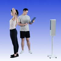 Système de suivi de performance athlétique intelligent Bodydot Fitness AI BDF1000 en alliage d'aluminium, pliable et flexible pour l'entraînement