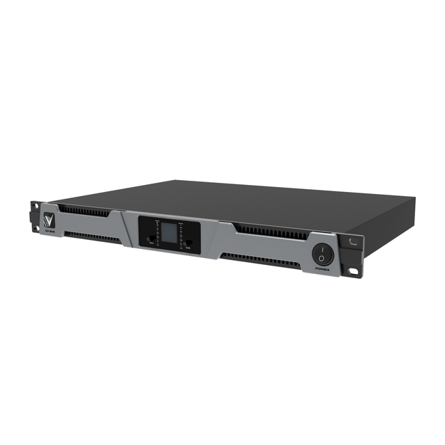 1U 2-Channel Class-D Digital High End Professional Metal Power Amplifier