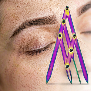 Divisor de Cejas Color Arcoíris, Microblading de Cejas, Maquillaje Permanente, Microblading de Cejas con Logotipo Personalizado - Product Image 1