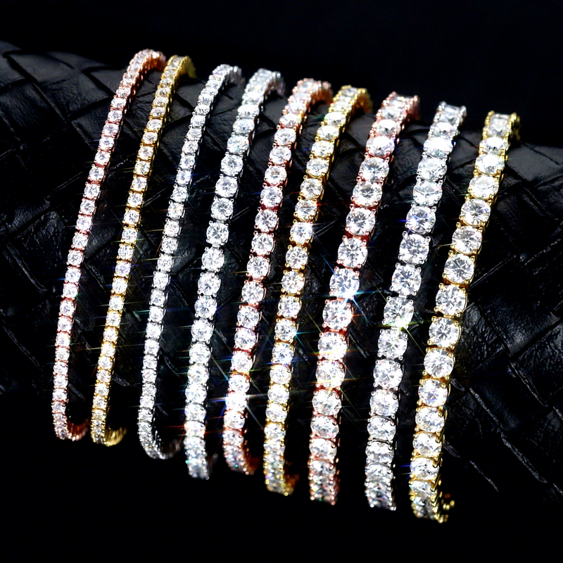 Diamond Bracelets Fine Jewelry Synthetic Diamond