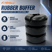 Vente en gros de pièces de suspension de camion : Silentblocs en caoutchouc pour absorption des chocs, support de charge et amortissement progressif, avec emballage personnalisé