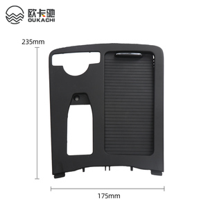 Accoudoir Central en similicuir LHD avec cadre, porte-bagage pour gobelet, pour Mercedes W204, W207, W212, Benz C C180, C200, C220, E260, <span class=keywords><strong>E300</strong></span> - Product Image 3