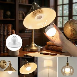 Bombillas LED Recargables con Control Remoto E26, Bombilla de Batería para Lámparas, Bombilla Magnética Inalámbrica con 3CCT y 12 Colores RGB - Product Image 5