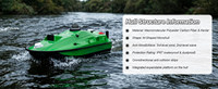 Bateau sans pilote SMA Iboat-06 pour la cartographie topographique sous-marine, vision nocturne