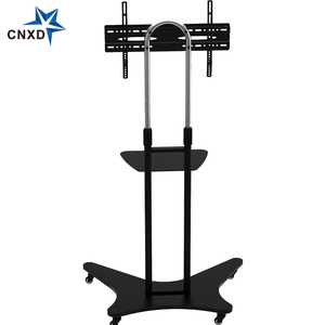 Support de chariot de TV Mobile robuste support de chariot LED/LCD pour <span class=keywords><strong>Samsung</strong></span> roues verrouillables de Construction en acier compatibles VESA de 32 à 55 <span class=keywords><strong>pouces</strong></span> - Product Image 5