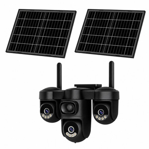 Cámara de <span class=keywords><strong>Seguridad</strong></span> CCTV AX9007 con SIM 4G, 3 PTZ, 4 Pantallas, Grabación 24/7, 2 Paneles Solares con Batería de Larga Duración - Product Image 6